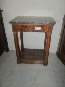 Small empire console table